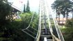 Wild roller coaster ride in Holland / Python achtbaan bij de Efteling
