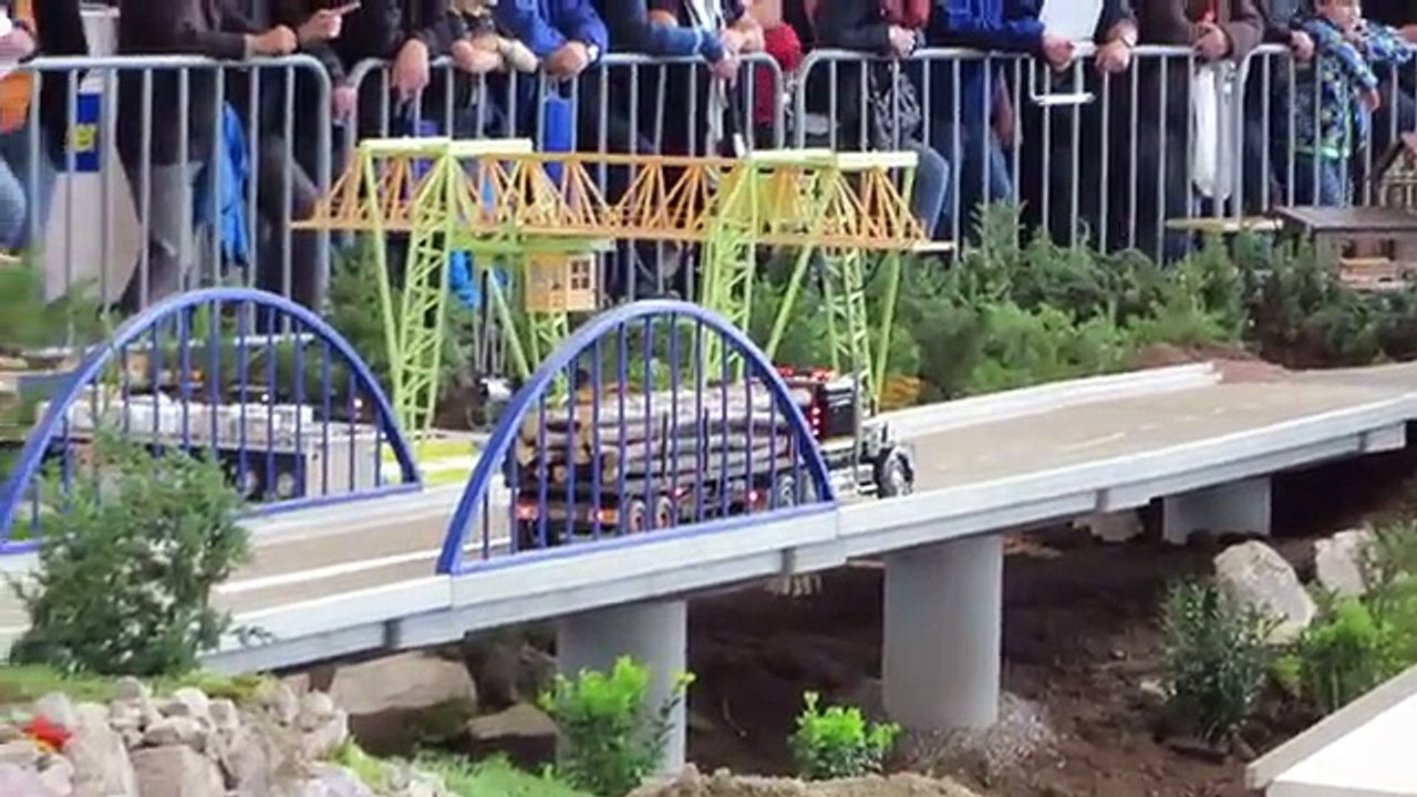 RC SCALE MODEL TRUCKS TRUCK PARCOUR AMAZING GREAT !!! /Faszination Modellbau 2014