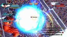 Vegeta Tenshinhan Goku Vs Saibaman krilin Recoome DRAGON BALL XenoVerse BATALLA