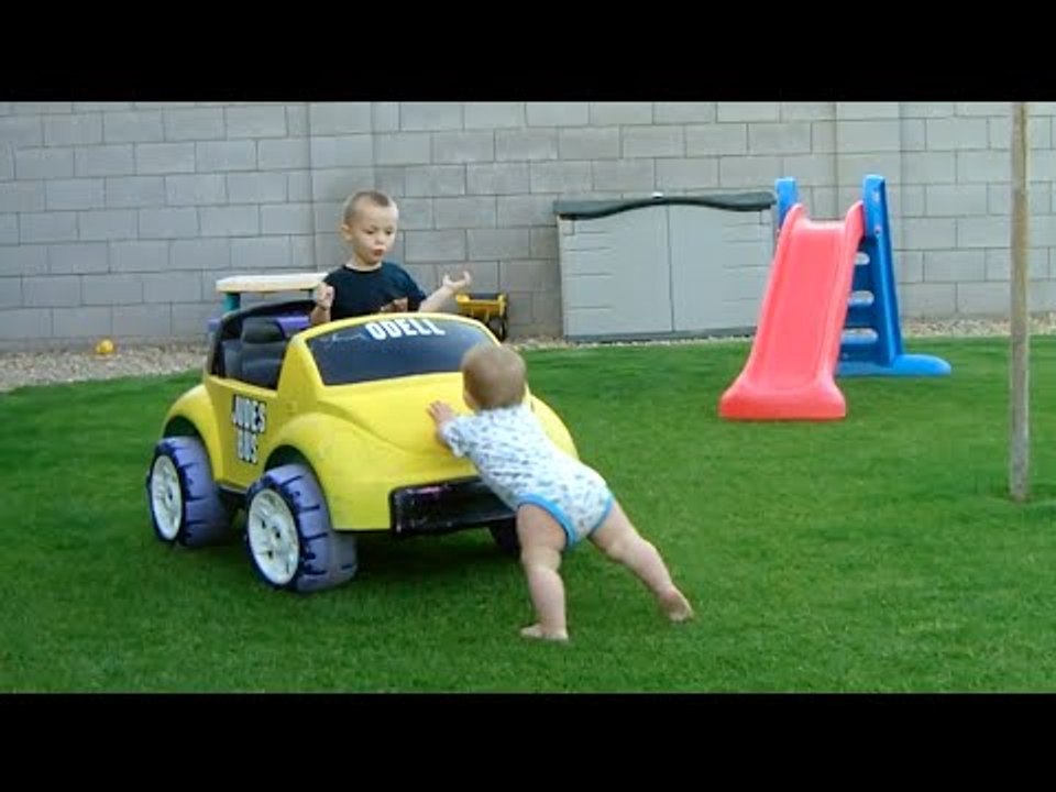 Babies Toddlers And Power Wheels Compilation