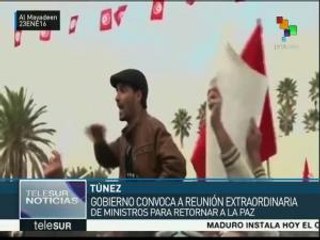 Gobierno de Túnez busca retornar a la normalidad después de protestas