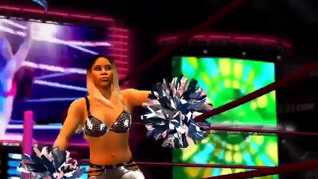 WWE - Naomi vs Cameron show