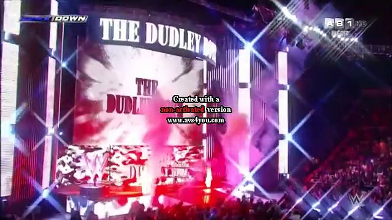 Ab1 Smackdown Wyatt Family vs Dudley Boys