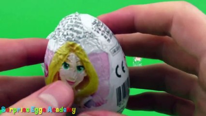 3 Disney Princess Surprise Eggs - Princess Cinderella, Princess Rapunzel, Princess Snow White