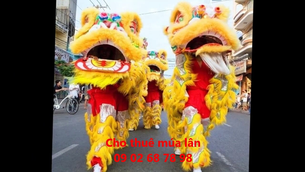 cho thuê đội lân sư tử rồng 0902687898