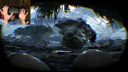 THIS. IS. AWESOME! | Back To Dinosaur Island (Oculus Rift)