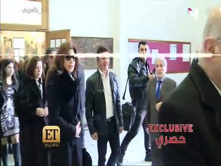 نجوى كرم في عزاء وليام خوري