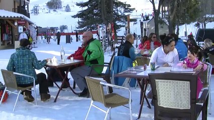 D!CI TV : Les skieurs ont passé un beau dimanche à la station de Réallon