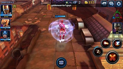 Iron Fist vs Captain Ameria, Iron Man and Ghost Rider - Android Game Replay