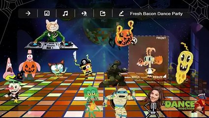 Nick Dance Machine Game! Spongebob, Patrick Star, TMNT, Wizards of Waverley Place and More!