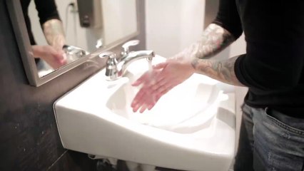 When there's no paper towels...