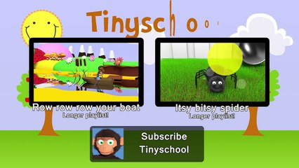 One grey elephant balancing Nursery rhyme for toddlers