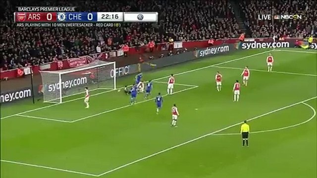 Arsenal 0-1 Chelsea (23' Diego Costa)