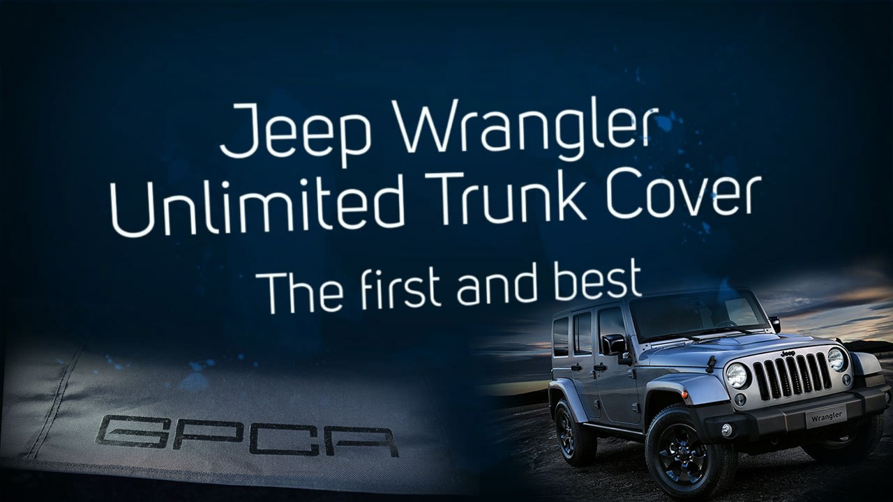 Jeep wrangler trunk cargo cover - First Look