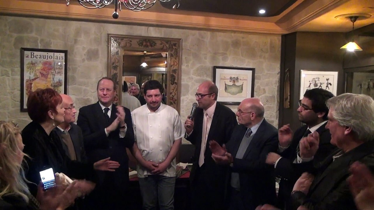 Médaille d'Argent au restaurant Le DIS VIN Gaulois Paris novembre 2014