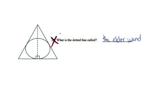10 Funniest Test Answers - man made univers