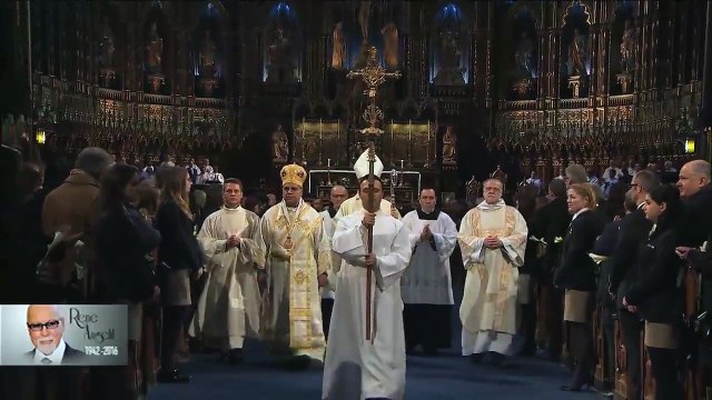 Pour que tu m'aimes encore aux obsèques de René Angélil