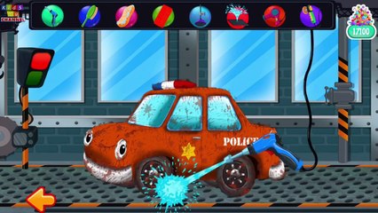 Police Car Orange | Police Car Wash | Car Wash