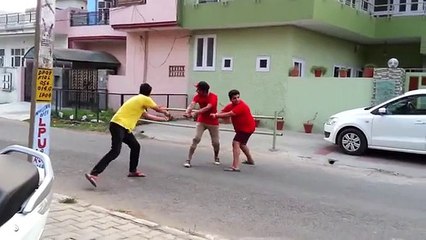 Invisible Rope Prank