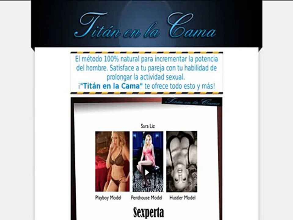 Titan En La Cama- Ayuda Para Problemas De Eyaculaci0n Precoz