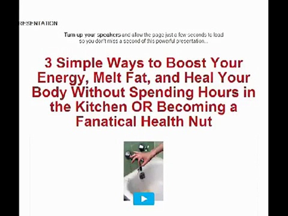 The Ultimate Energy Diet