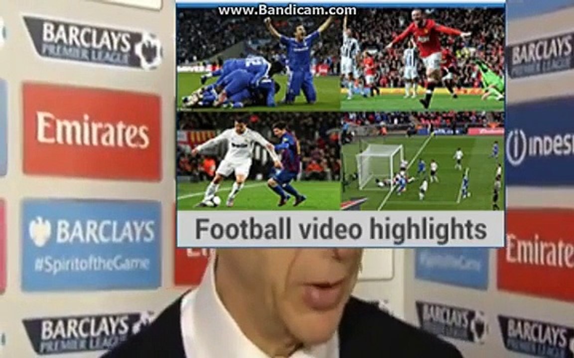 Arsenal vs Chelsea 0-1 - Arsene Wenger Post-Match Interview HD 720