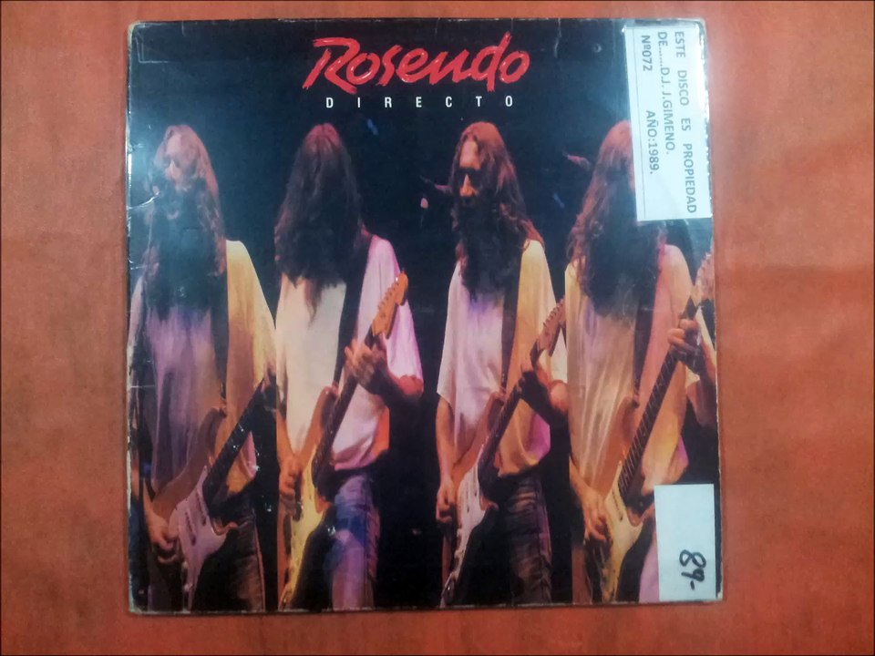 ROSENDO.''DIRECTO.''.(VOLUNTAD PASIVA.)(12'' LP.)(1989.)