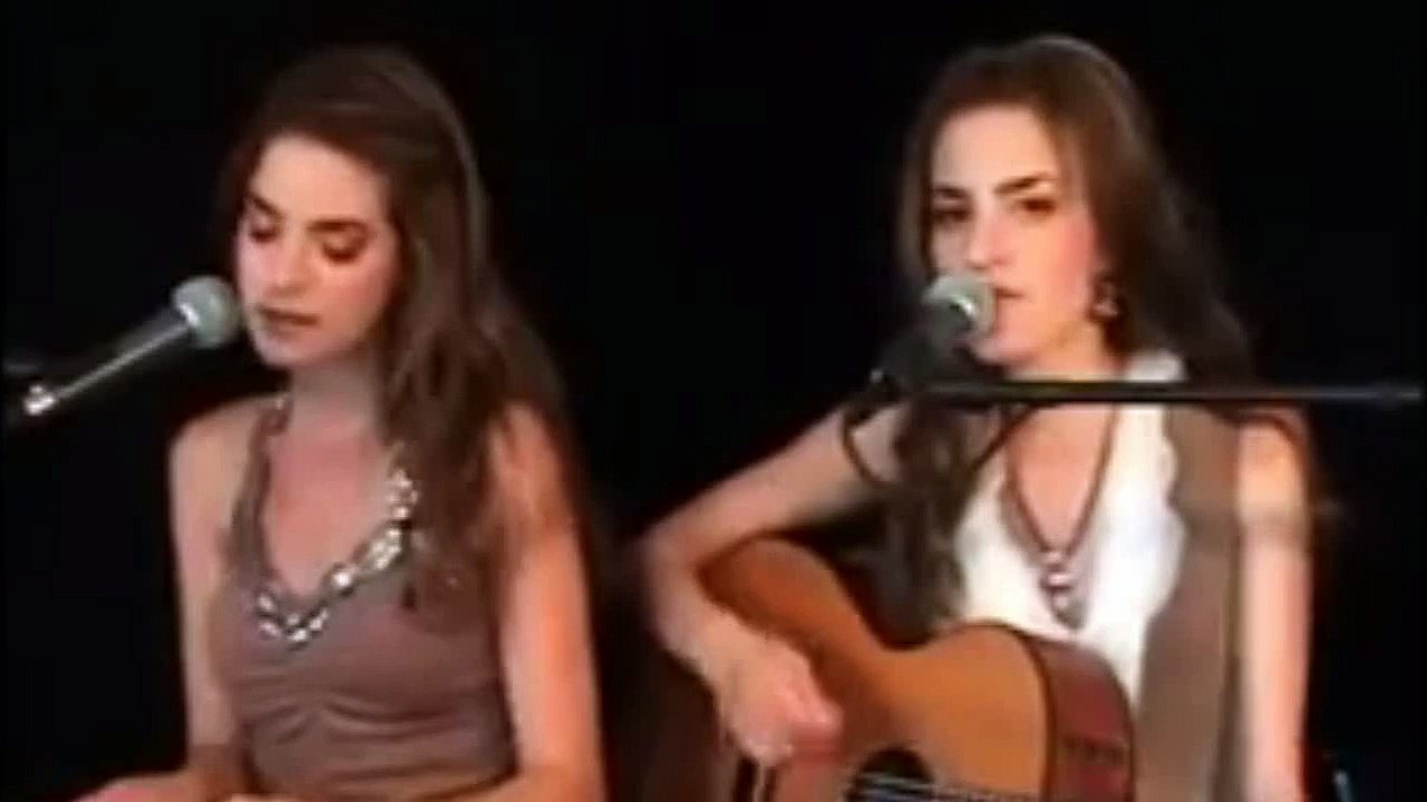 Two Beautiful Girls sing