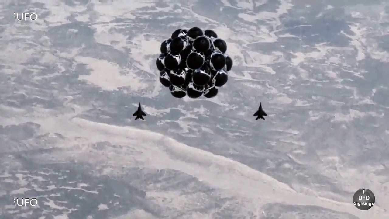 Breaking News UFO Sighting Fighter Jets Escort Huge Unknown Object