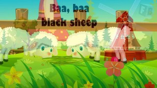 Baa Baa Black Sheep | Children Rhyme Nursery Song wit Lyrics