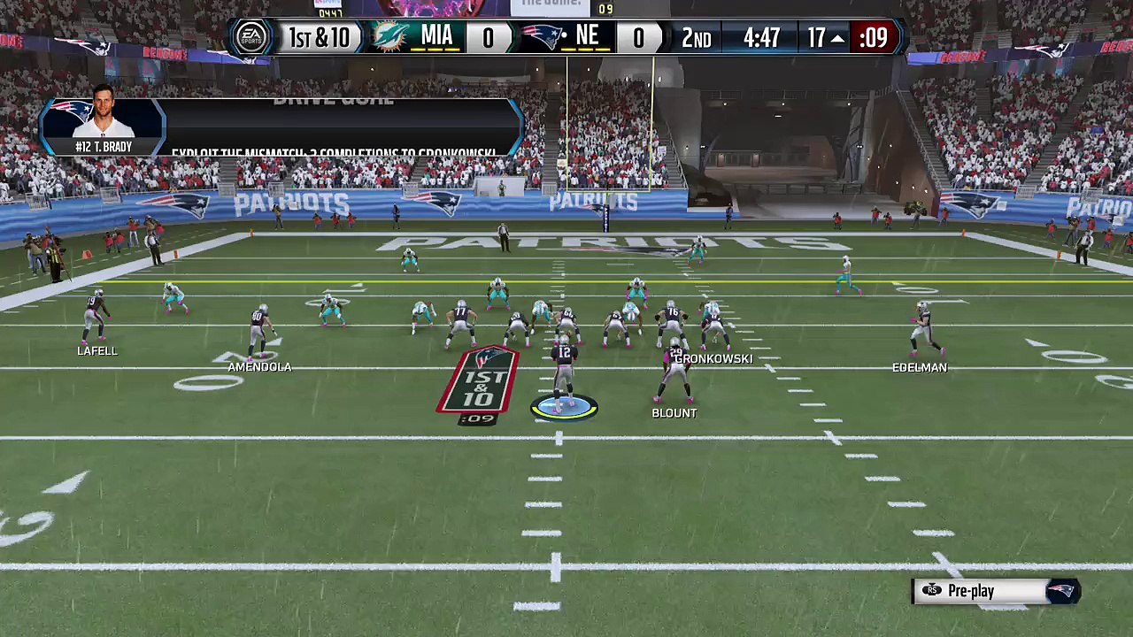 TD Amendola vs Miami Madden NFL 16