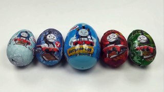 5 Thomas and Friends Surprise Eggs Unboxing