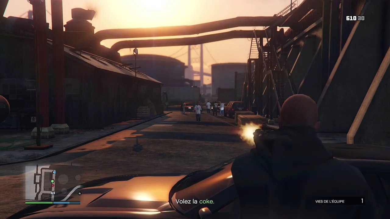 Fusillade sur un deal de drogues GTA V