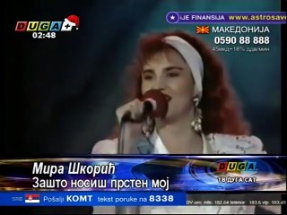 Mira Skoric - Zasto nosis prsten moj LIVE