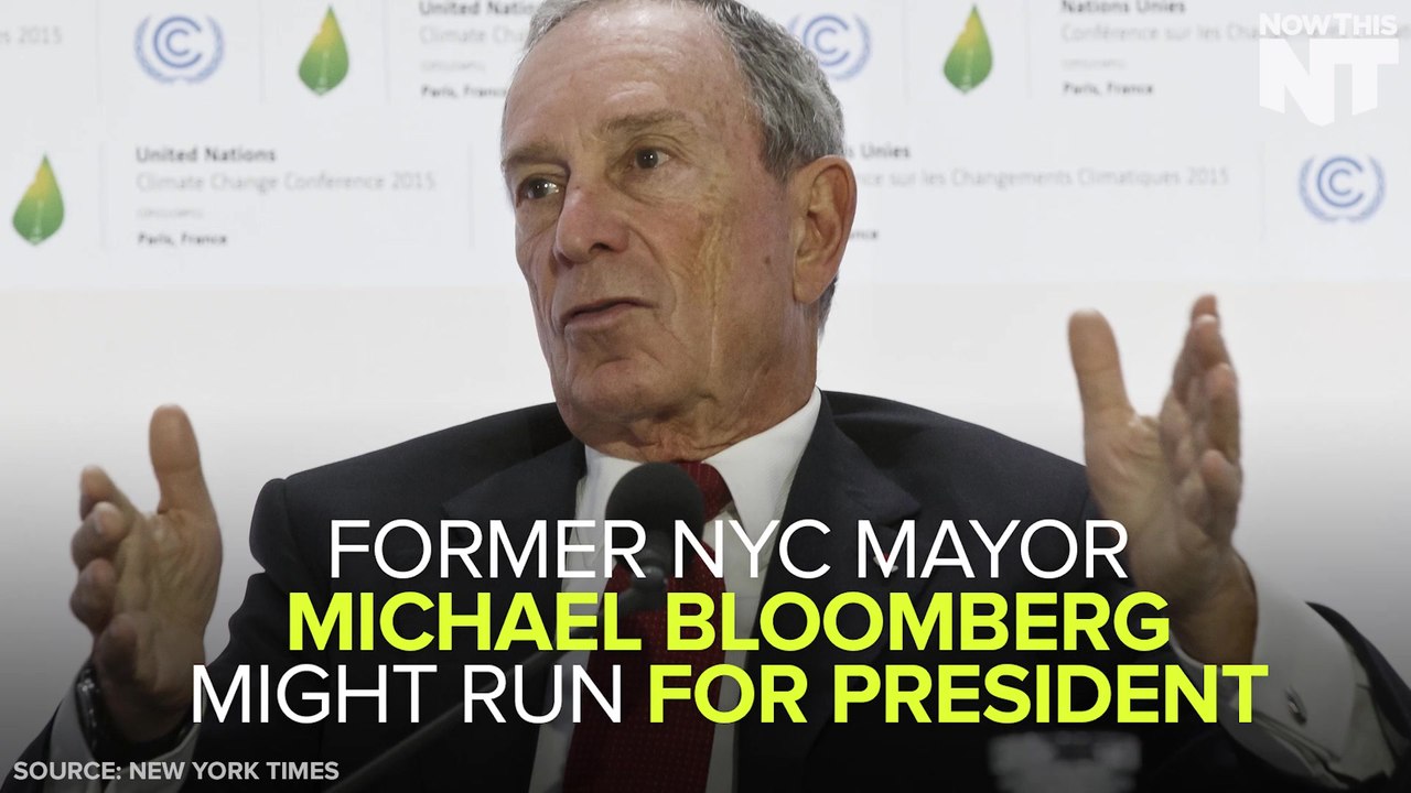 Michael Bloomberg Might Run For President