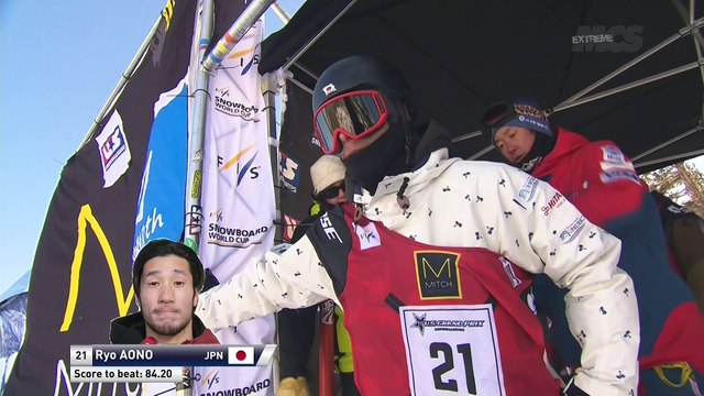 Snowboard Halfpipe - Mammoth - Le run de Ryo Aono