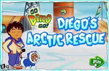 Go Diego Go! - Diegos Artic Rescue - New Game