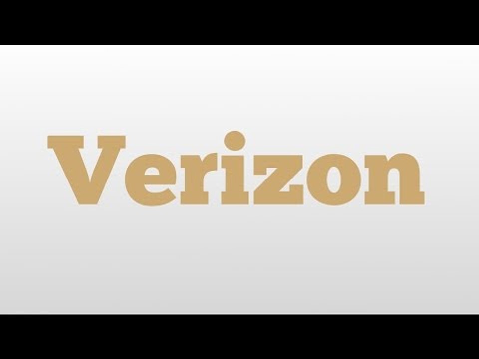 Verizon meaning and pronunciation