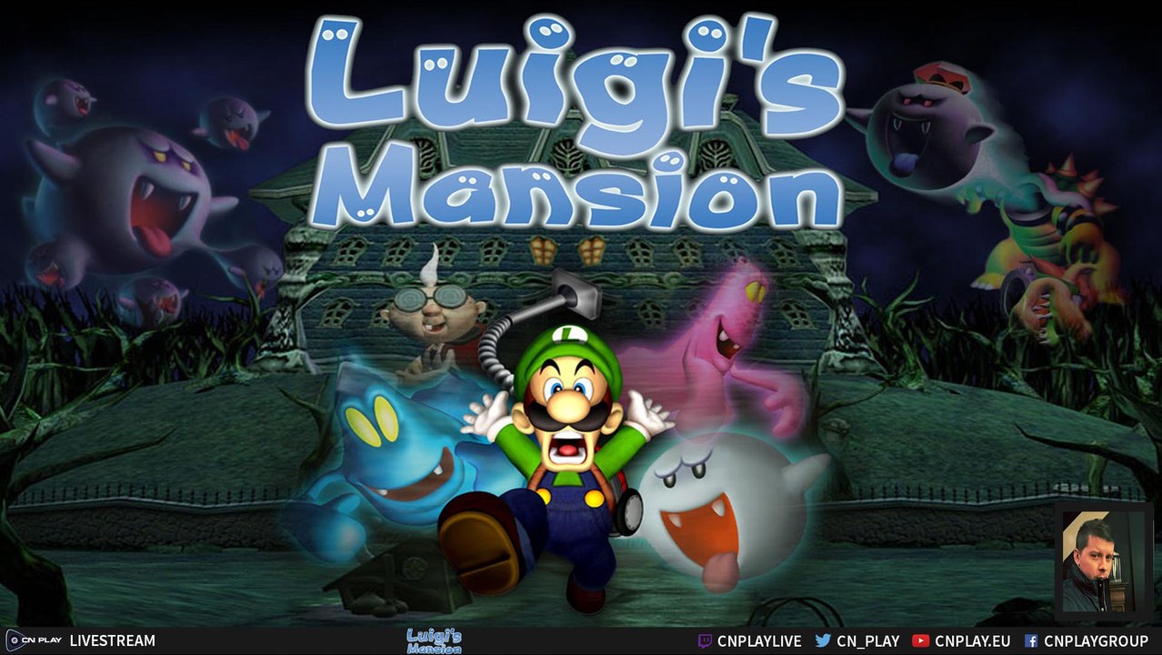 Luigi's Mansion - Let's Play Walkthrough #1 Gamecube