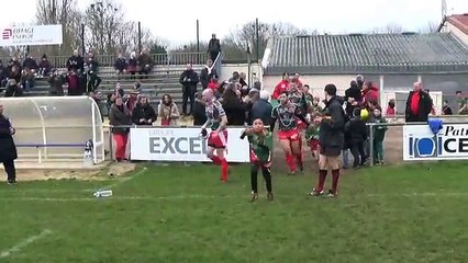 Rugby : victoire du RCA face à Pithiviers devant le président Camou