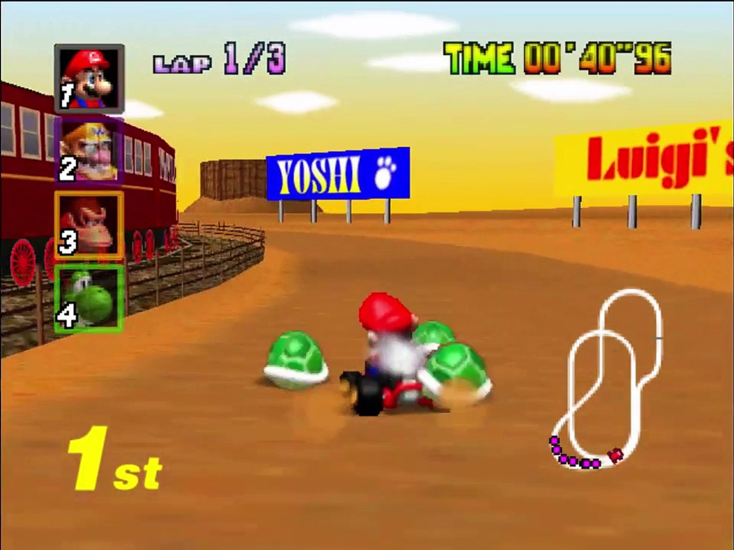 ⁣Super Mario Kart Episode 4 - Super Mario Games for Kids - free - Mario and Luigi