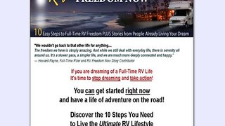 RV Freedom Now 10 Easy Steps To Full-time RV Freedom