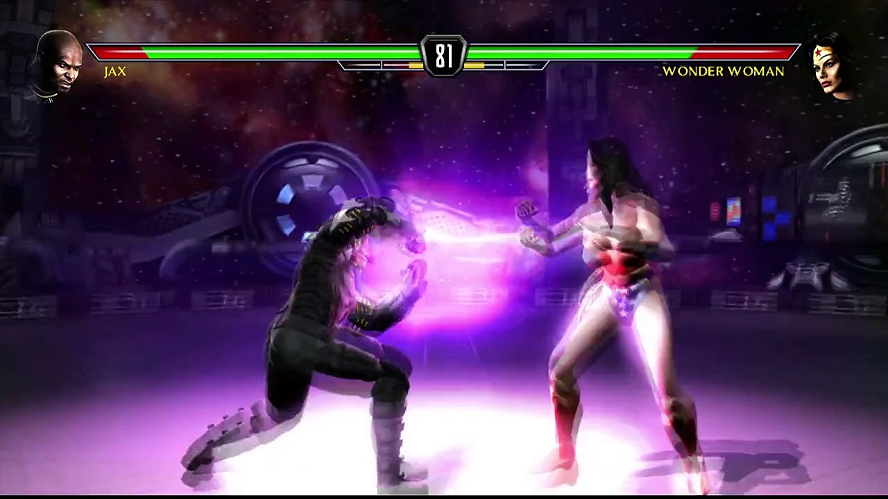 Mortal Kombat Vs DC Universe - Jax Playthrogh - Very Hard 