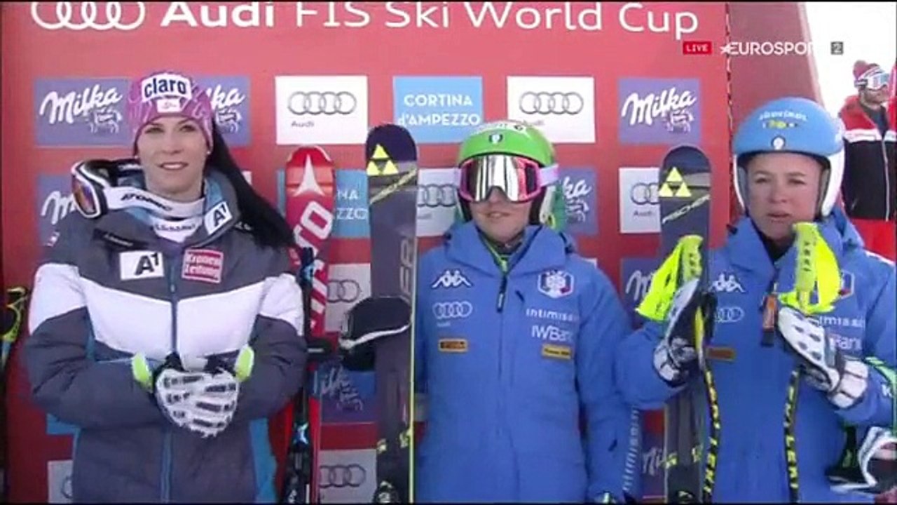 Alpine Skiing 2015-16 World Cup Women's Downhill Cortina d'Ampezzo 23.01.2016