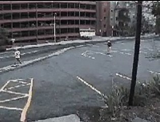 Skateboarder Meets Fire Hydrant