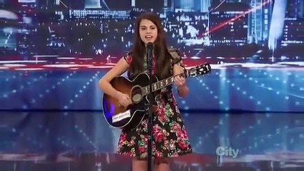 فتاة يتيمة تبهر لجنة التحكيم بصوتها  !! america's got talent