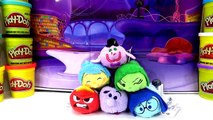 DISNEY Tsum Tsums FROM DISNEY PIXAR INSIDE OUT MOVIE BING BONG, SADNESS JOY ANGER FEAR AND DISGUS