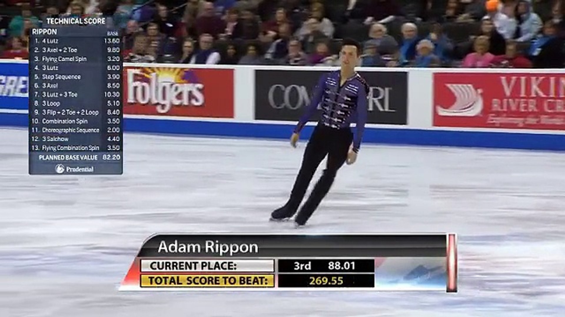 Adam Rippon Fs 16 Us Champs Sr Men 動画 Dailymotion