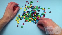 New Learn Colour wit Surpris Egg and a M & M Rainbow! Part 5