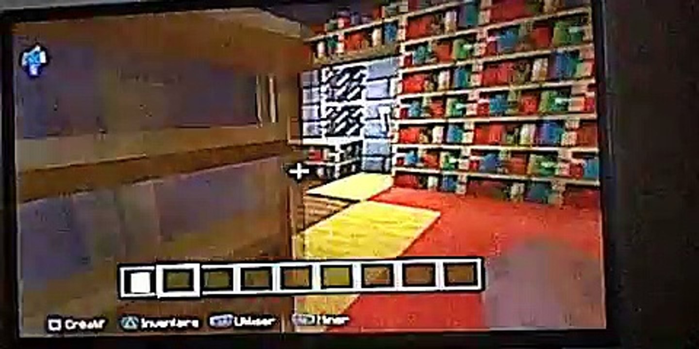 visite de la nouvelle map didacticiel de minecraft ps3 partie 4